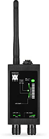 GPS Rilevatore Rilevatore di Segnale RF Professionale gsm Audio Finder GPS Scansione Rilevamento Anti-Spy Bug Strong Magnete Finder M8000 Rilevatore Radar