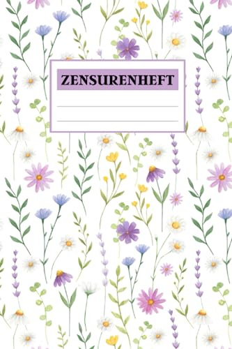 Zensurenheft: Zensurenbuch DIN A5 Format, Notenbuch für Lehrer, Klassenbuch, Geschenke für Lehrer.
