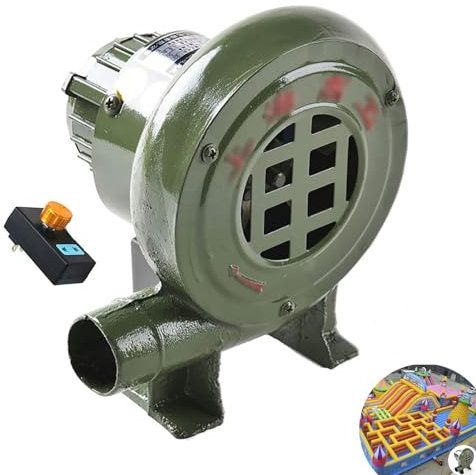 Ventilateur Électrique De Cheminée 220V Pour Barbecue - Souffleur De Forge De Forgeron Électrique, Camping Activateur Pour Barbecue, pour Randonnée Cuisson Feu ​Soufflet Outils De Barbecue ( Size : 55
