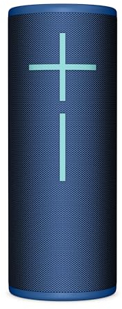Ultimate Ears MEGABOOM 4, Enceinte Bluetooth Portable étanche avec Un Son Puissant à 360 degrés, Enceinte Flottante offrant Une autonomie de 20 Heures et Une portée de 45 m - Bleu