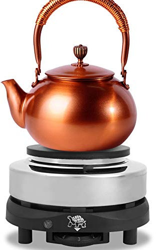 Piastra Riscaldante Elettrica, Piastra Riscaldante Piccola Piastra Riscaldante 1 Piano Cottura Piastra Riscaldante Temperatura Regolabile Elettricamente per Viaggi e Campeggio