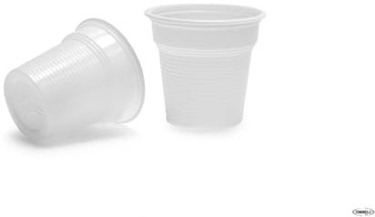 Generico 960 Bicchieri Bicchierini da caffè 80 cc BIANCHI in plastica PP