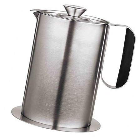 PAMINGONO Contenitore Per in Acciaio Inossidabile Capacità Bottiglia Per Commestibile Con Filtro Dispenser Per Condimenti A Prova Di Perdite Per La Cucina