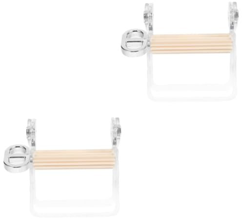 Healvian 2pcs Tube Squeezer Tube Squeezer for Facial Cleanser Efficient Rolling for Bathroom Use