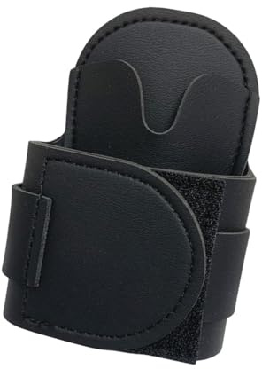 harayaa Stethoskophalter, Stethoskophalter -Clip, Tailentasche tragbarer Organisator Geschenk für Krankenschwestern, Regalträgerlager für Ärzte, Schwarz