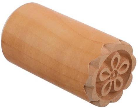 Hemobllo Timbro in Legno Motivo Floreale Strumento Per Intaglio Per Decorazioni Fai Da Te Album Fotografici e Biglietti d Auguri