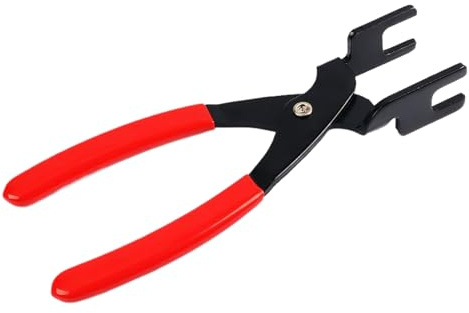 DAWCBVJQ Pinza per la rimozione del tubo 'olio, pinza per la rimozione del tubo 'olio, in acciaio ergonomico, per meccanici ed elettricisti