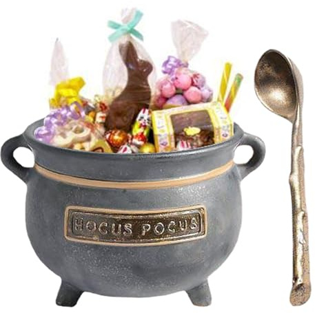 Halloween Snack Bowl - Spooky Party Candy Plate, Themed Dessert Bucket | Spooky Treat Stand, Decorative Bowl Design With Hand, Food Container Product Esp