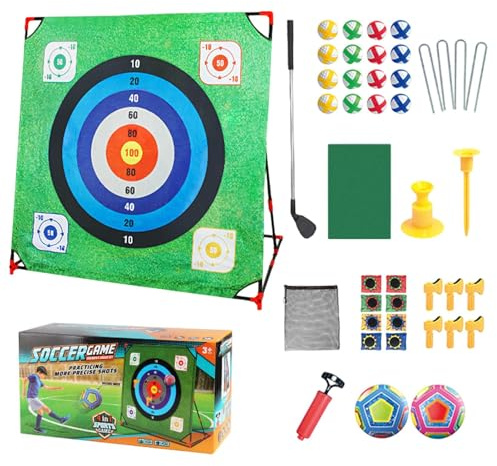 Golf Chipping Game - Alfombra De Entrenamiento Portátil para Jardín, Divertido Juego De Habilidad Al Aire Libre | Accesorio De Entrenamiento para Adultos Adolescentes, Actividad De Familiar
