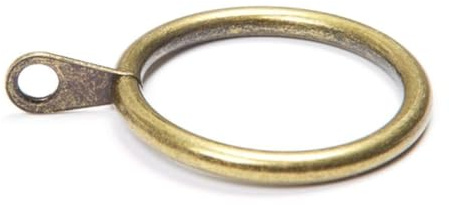 Occhielli scorrevoli per tende in metallo, diametro interno 32 mm