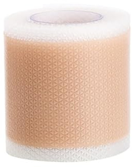 Patch di silicone Lejuv, strisce per cicatrici del nastro per il viso in silicone, nastro di bellezza durante la notte per idratazione rassodante per la pelle, patch antirughe (4cm*100cm)
