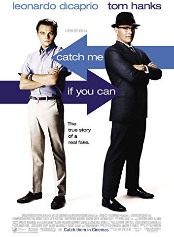 Poster affiche ARRETE MOI SI TU PEUX CATCH ME IF YOU CAN movie