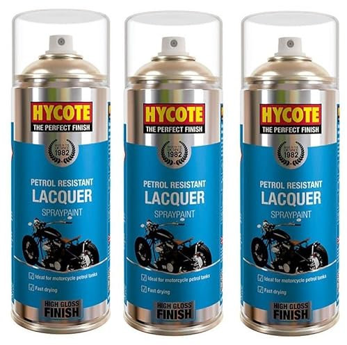 Hycote Petrol Resistant Lacquer 400ml (Pack of 3)