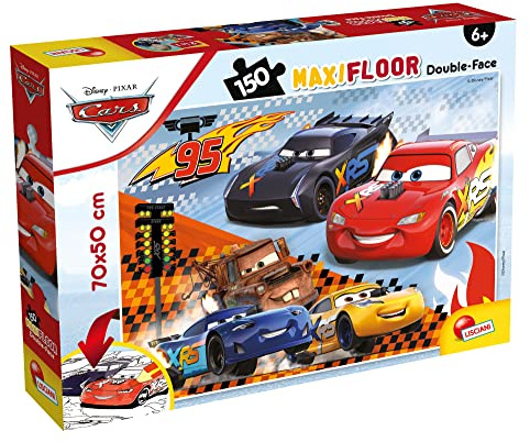 Liscianigiochi 91805 Disney Puzzle Df Maxi Floor 150 Cars, Nicht Zutreffend