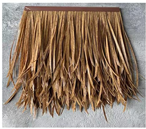 YYXDMFY Artificial thatch Tile roof Park Pavilion Eaves Decorated with Plastic Fake Straw Artificial thatch Man-Made Thatch Decoration Park Seaside and Cottages Simulation thatch Tile