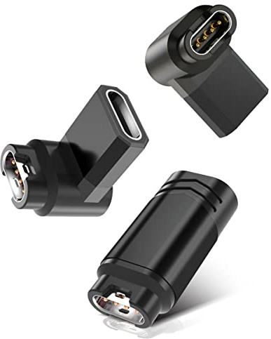 Itramax USB C Charger Adapter for Garmin Smartwatch Charging Cable 3Pack | Type C Charging Cord Converter for Fenix 8 7 7S 7X 6 6X 6S Plus,Forerunner 965 570 170 Music 165 55,Instinct 3,Venu X1 4,Epix