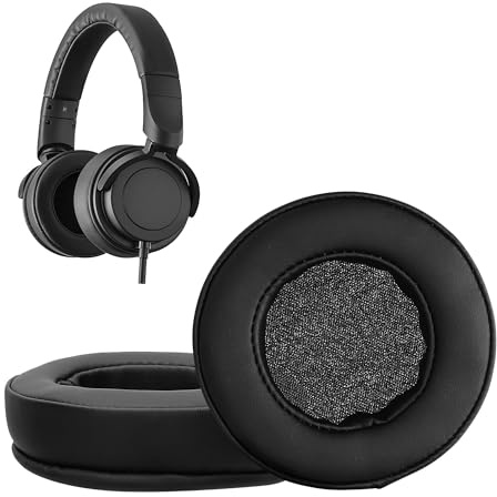 kwmobile 2X Ohr Polster für Beyerdynamic DT 240 PRO Ohrpolster - Ersatz Ohrpolster - Kopfhörer Ersatzteile - Kopfhörer Ersatzpolster für Over Ear Headphones