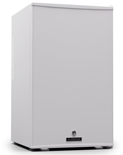 Klarstein Nevera Pequeña Puerta Cristal Habitaciones, Nevera Portatil Electrica, Mini Nevera Pequeña Bebidas, Frigorificos Pequeños 68 L, Mini Frigorifico con Estantes, Neveras Pequeñas, Fridge