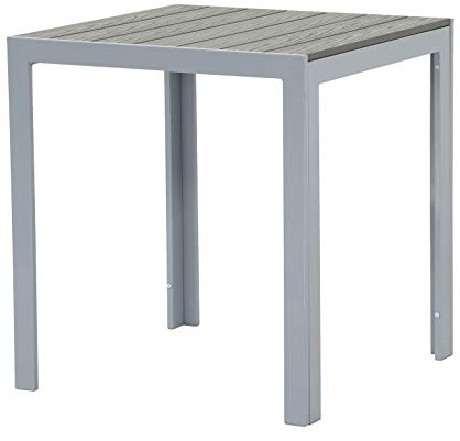 Gardissimo Aluminium Gartentisch Soul 70x70 Silber
