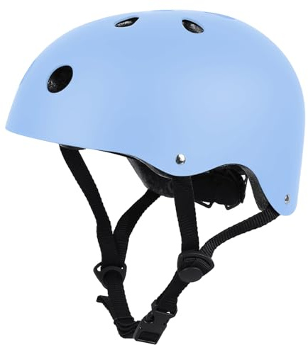 LeapBeast Skaterhelm Fahrradhelm, Belüftung | Sicherheit | leicht | Skateboarding Helm für Fahrrad Skateboard Scooter BMX Kind Erwachsene