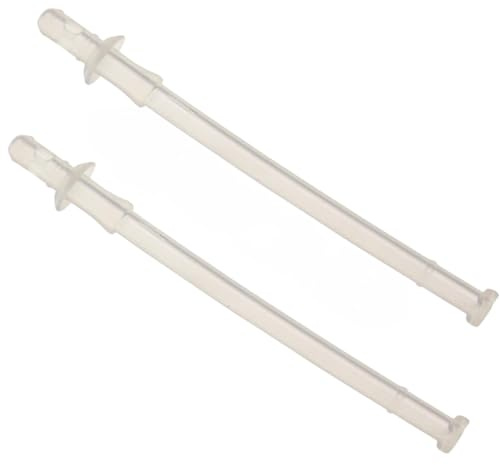 Lot de 2 tubes pour réservoir de lait pour machine à café compatible avec DeLonghi Eletta Explore Primadonna Soul ECAM450 ECAM452 ECAM610