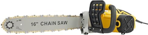 Motosega elettrica, 16 pollici, 800 giri/min, motosega elettrica, per il taglio di legno, rami, potatura, cortile, giardino