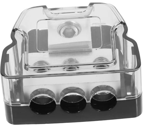 Uonlytech Blocco Di Distribuzione Alimentazione Per Amplificatore Auto Splitter Audio Per Veicoli