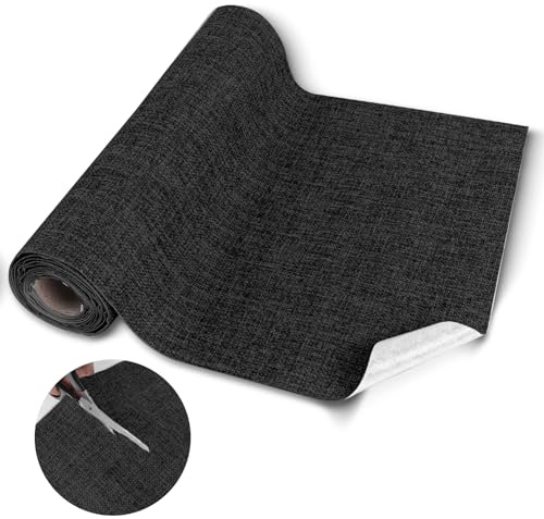 Patchs autocollants en tissu 30cm x 10m lin patchs de réparation siège auto kit de réparation tissu emballage rouleau idéal pour canapés, sièges auto, meubles, rideaux