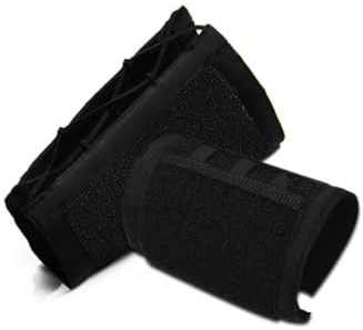 Housoutil Make Up Entferner Reinigungsarmband für Pinsel Schwarzes Kosmetik Armband mit Reinigungsschwamm Vielseitig für Lidschatten und Puder
