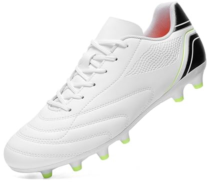 HaloTeam Chaussures de Football Homme Spike Crampons Profession Athlétisme Entrainement Chaussures de Sport 39 EU-45 EU