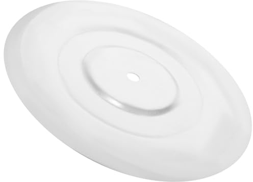 Veemoon Tapa Redonda para Estufa de Leña de Hierro Resistente al Calor 255 CM Accesorio Multifuncional Orificio Central para Ventilación Adecuado para Uso Hogares y Estufas de Leña