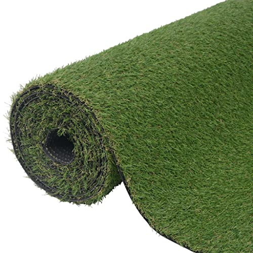 Xolmizyn Artificial Grass Turf Roll 5ft x 33ft, Realistic Synthetic Lawn for Garden, Patio, Balcony, Indoor and Outdoor Greenery Decor, Heavy Duty Polypropylene Grass Rug