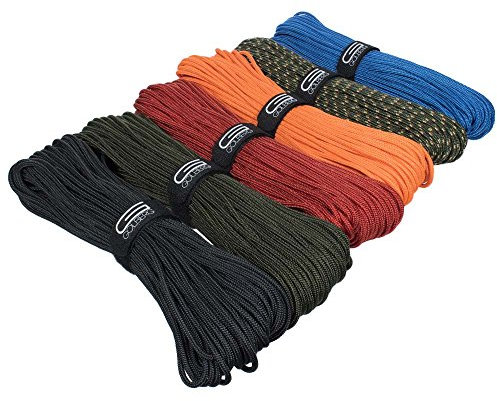 Golberg Premium di poliestere?Made in USA liscio treccia minimal elasticizzato corda?Dimensioni da 3mm 4mm 5mm o 6mm?Lunghezza di 2550100250 e 1000metri?compatto e leggero Cord 6mm X 25 Feet