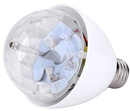 VGEBY1 Ampoule de Scène, 3W E27 Tournant Lampe de Stroboscope d'Etape d'Qmpoule de la Partie RVB de LED pour la Disco KTV de DJ de Partie