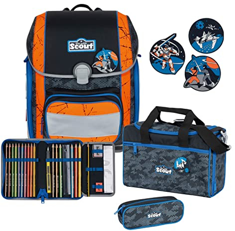 Scout Genius Schulranzen-Set 4tlg.