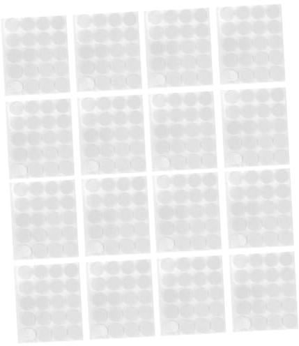 Lurrose 320stücke Doppelseitige Klebesticker Für Kerzenwachse Hochtemperaturbeständig Leicht Und Stark Haftend Für -kerzenherstellung Selbstklebende Lösung Für Kerzenwickel Weiß