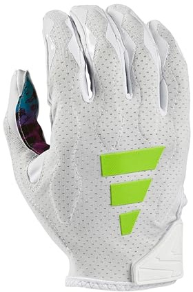 adidas Impact Freak Combine - Guanto da calcio imbottito per adulti, 6,0 mm, bianco/multicolore, L