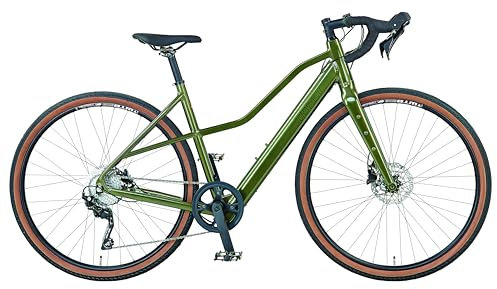 Prophete Graveler 1.0 Gravel E-Bike Trapez 28 Zoll - 360 Wh - Integrierter Akku - Heckmotor AEG - 10-Gang Kettenschaltung - HDY. Scheibenbremse - Rahemnhöhe 48 cm