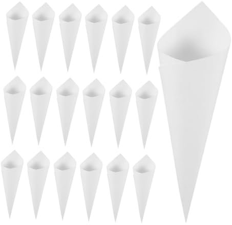 Warmhm 60stücke Papierblütenkonen Für Hochzeiten Und Partys Für Konfetti Blütenblätter Und Süßigkeiten Diy Dekoration Für Feiern Und Besondere Anlässe