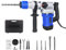SDS Hammer Drill 230V 1800W Corded Rotary Electric Hammer Drill, Impact Drill Kit Rotary Action with 3 Drilling Functions Chisel & Hammer, Built in Anti Vibration, 2.2m Cable & Plug