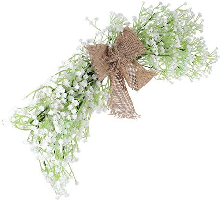 Alipis Künstliches Schleierkraut-türdekor Simuliertes Sternentor Perfekt Für Hochzeiten Bankette Und Als Heimdekoration Keine Wartung Erforderlich