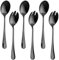 6 PCS Set de Couverts à Salade en Acier Inoxydable Cuillère à Salade Fourchette à Salade Couvert a Salade Fourchettes à Salade, Garanti Lave-Vaisselle, pour la Cuisine l'hôtel Le Restaurant la fête