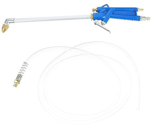HEMOTON Outil de Nettoyage des Moteurs Pneumatiques Buse D'air en Cuivre et Plastique, Poignée Ergonomique pour Souffler la Poussière, Nettoyage des Moteurs et Machines