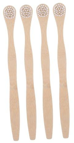 Baluue 4 St Tungrengörare Tungskrubber Tungborstar Tungskrapa Rengör Tungbeläggning Mun Rengör Skrapa Tungan Rengör Tungan Tandkött Tungskrapa Tungborste Skrapa