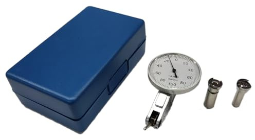 Il design elegante del tester del quadrante in ottone da 0 8 mm garantisce misurazioni accurate, mentre la custodia protettiva offre soluzioni di trasporto sicure (0-0,2 x 0,002 mm)