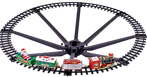 Unibos Christmas Train Set - Around the Tree Xmas Decoration Festive Light Up Sound