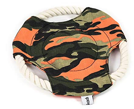 NATIV Wurfscheibe Dummy, Hundetraining, Fangspielzeug, Hundespielzeug