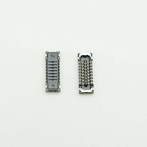 2pcs 16pin SD Memory Card Motherboard Connector for Nintendo Switch NS Memory Micro SD/TF Card Reader Socket Connector Repair Parts (2pcs)