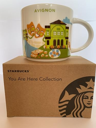 STARBUCKS Avignon Mug YAH You Are here Collection 414 ml