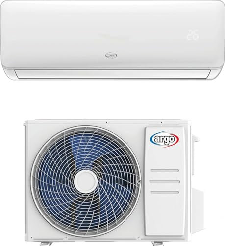 Argoclima Climadesign - Condizionatore Monoslpit, 18000 btu, Pompa di calore, Inverter, Classe A++/A+